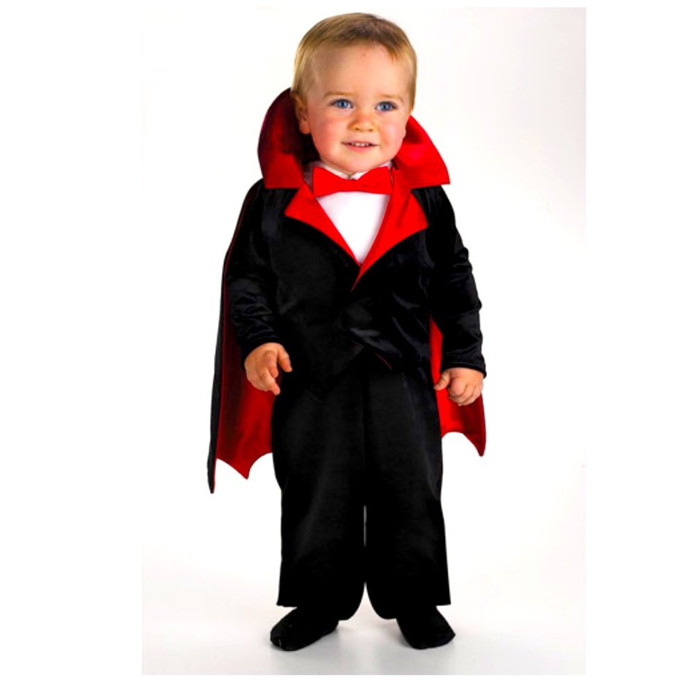 Vampire Boy's Halloween Fancy-Dress Costume for Infant, 12-18 Months